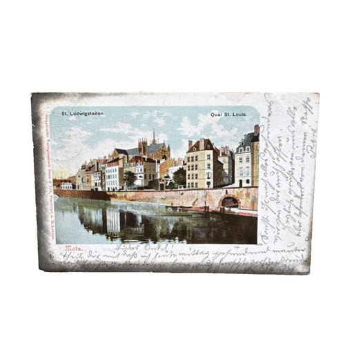 Postkarte metz st - metz,