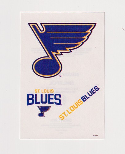 Louis blues aufkleber set - louis,