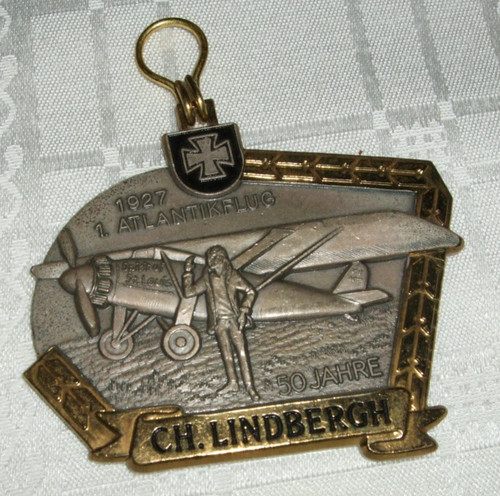 Charles lindbergh medaille - charles,