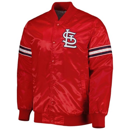 Louis cardinals red satin - red,