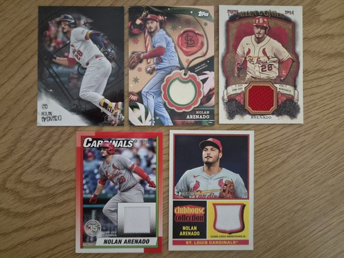 Nolan arenado card lot - 5-card, st