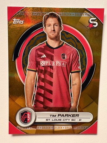 Topps golden tim parker - topps, /50