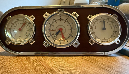 Vintage maritim wetterstation - vintage,