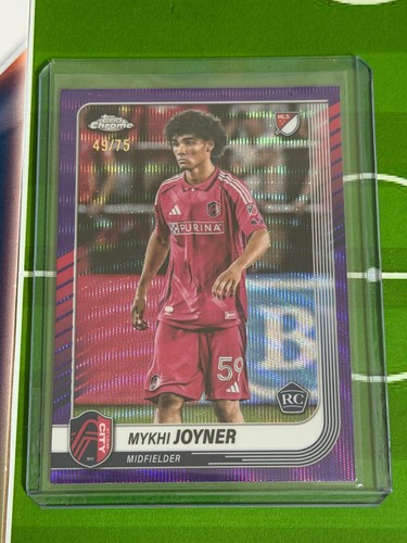 Mykhi joyner topps chrome - /75,