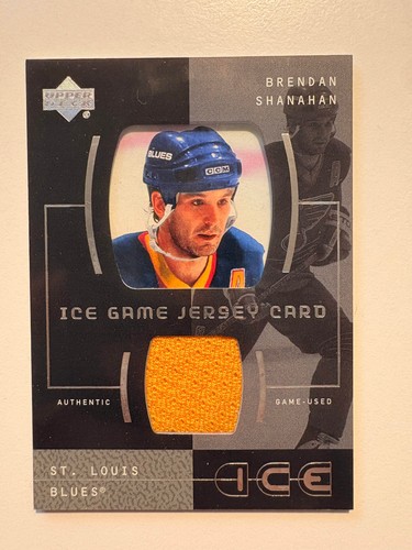 Upper deck ice game jersey - deck,