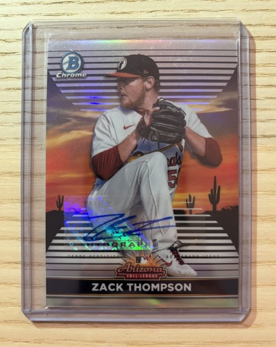 Zack thompson bowman chrome - thompson,